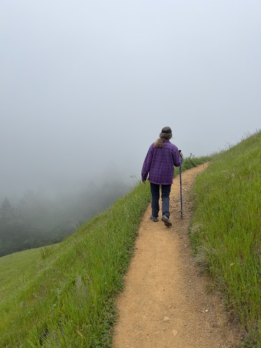 05 Mt Tam Hike w Susan in the Clouds