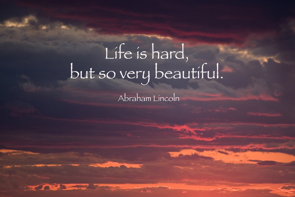 11 LIfe is hard but beautiful Lincoln