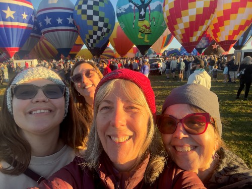 Gabby, Michel, Lisa, Debbi